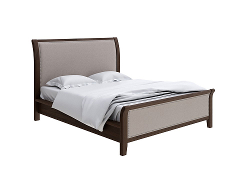 Кровать премиум Dublin - Уютная кровать со встроенным основанием из массива сосны с мягкими элементами.
